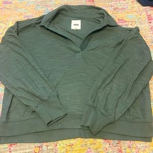 Aerie Green Crewneck